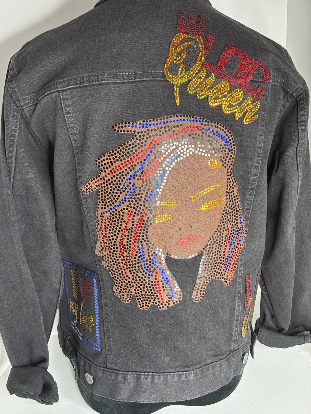 LOCs Lovers Denim Jacket - Picture 4 of 7